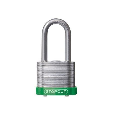 Accuform STOPOUT LAMINATED STEEL PADLOCKS KDL917GN KDL917GN